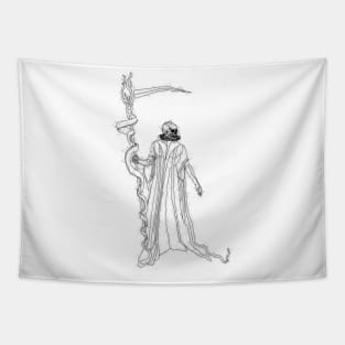 grim Reaper black Tapestry