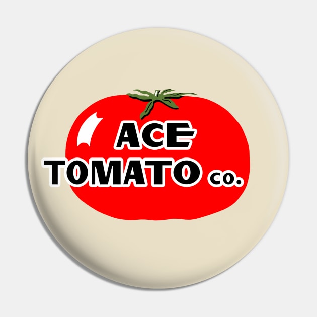 Ace Tomato Co. Pin by BigOrangeShirtShop