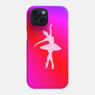 Pink Ballerina Spotlight Phone Case