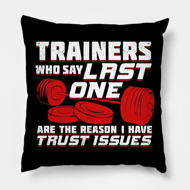 Personal Athletic Trainer Coach Gift Pillow by Dolde08