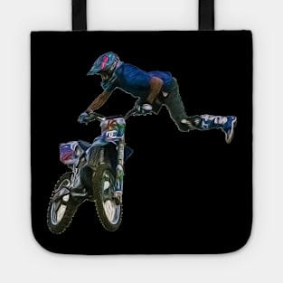 motocross freestyle Tote