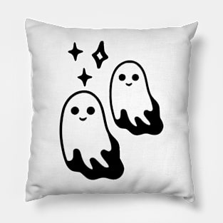 Ghostie besties Pillow