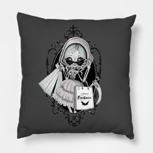 The fashionista grim reaper Pillow