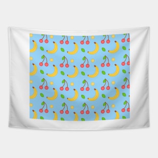 Skinny Cherry Banana Smoothie Tapestry