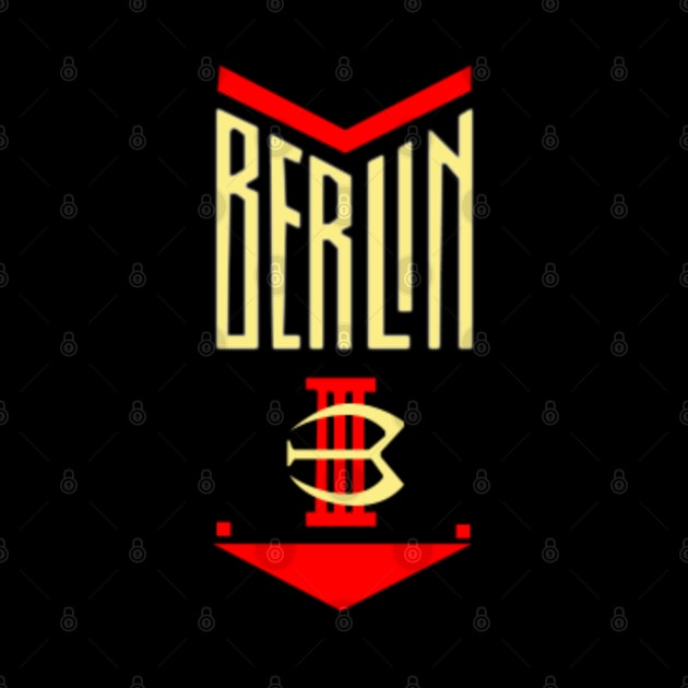 Berlin Logo Vintage by Missgrace