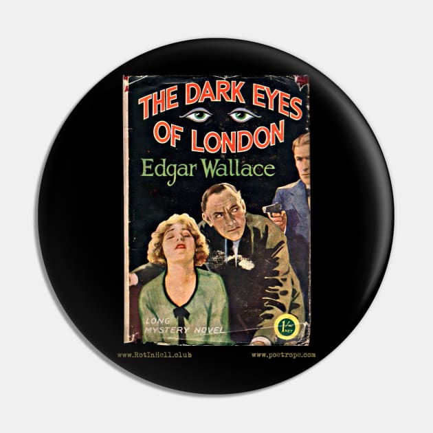 DARK EYES OF LONDON by Edgar Wallace Pin by Rot In Hell Club