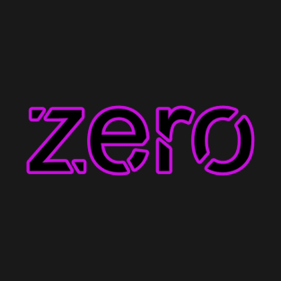 Zero simple T-Shirt