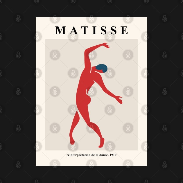 Henri Matisse the Dance Art Design, Men Women Gift Tshirt Sticker Print Poster by VanillaArt