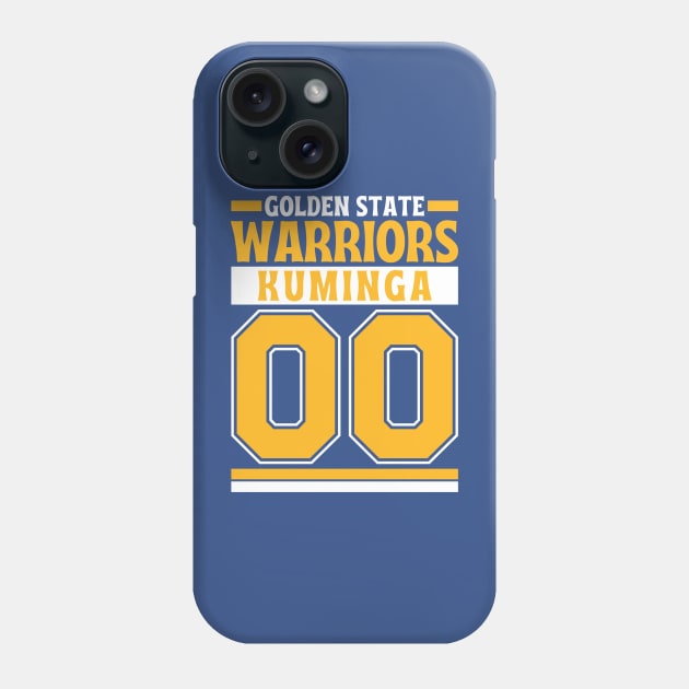 Golden State Warriors Kuminga 00 Limited Edition Phone Case by Astronaut.co