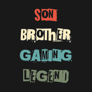 Son Brother Gaming Legend T-Shirt