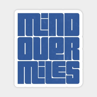 Mind Over Miles - Running Design Magnet