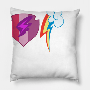 My little Pony - Scootaloo + Rainbow Dash Cutie Mark Pillow