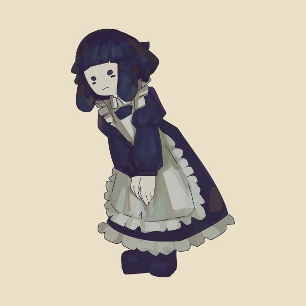 Cute maid by cokyfish