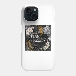 Team Edward - In Black Phone Case