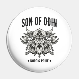 Viking Son Of Odin Norse Mythology Pin