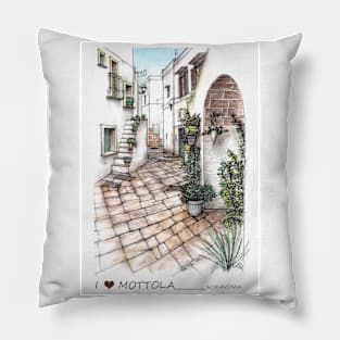 Mottola-TA, Puglia, Italy. I love Mottola Pillow