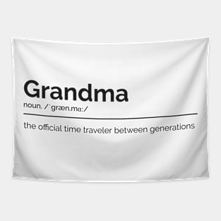 Grandmother Dictionary Definition Tapestry