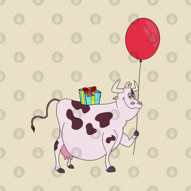 Happy Birthday Cow by DiegoCarvalho