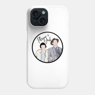 Phryne & Jack Arm in Arm Phone Case