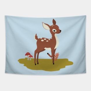 Cute Deer Tapestry