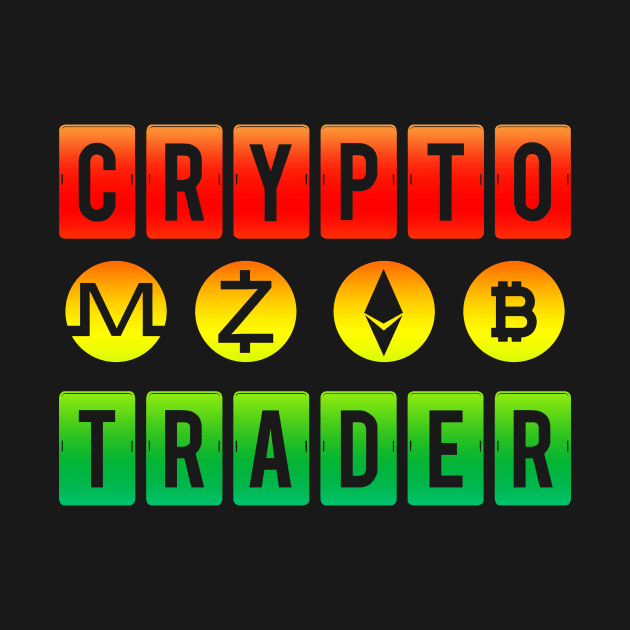 Crypto Trader Bitcoin HODL Blockchain Colorful by theperfectpresents