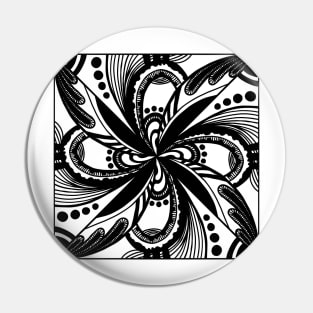 Symmetrical Pattern Pin