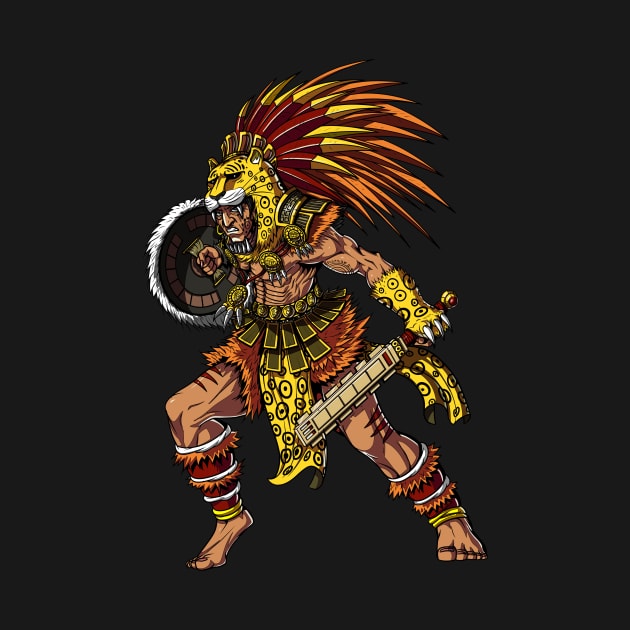 Aztec Jaguar Warrior by underheaven