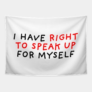 Right To Speak Up Tapestry