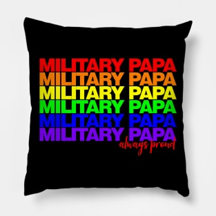 Military Papa Pride Pillow