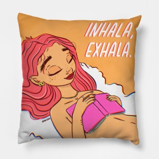 Inhala, exhala Pillow