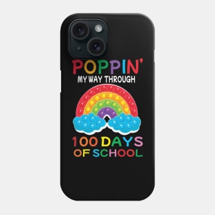 Poppin' my way through 100 days of school.. Phone Case