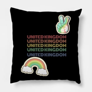 United Kingdom Pride Pillow