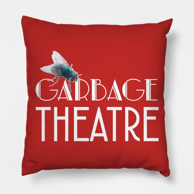 Garbage Theatre Podcast Logo Pillow by GarbageTheatre