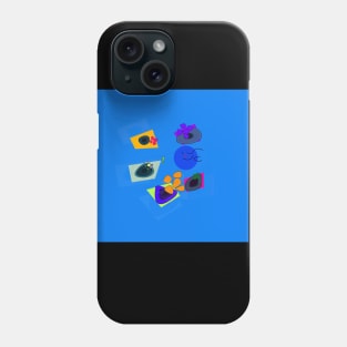 Blue Abstraction Phone Case