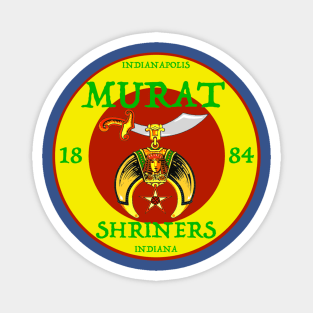 Murat Shriners, est. 1884 Magnet