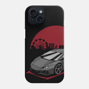 Grey Supercar Phone Case