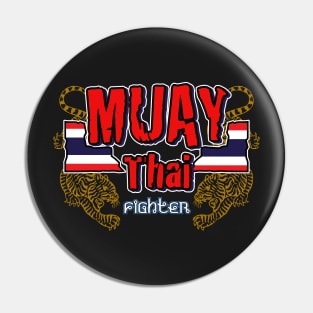 Muay Thai Fighter Pin