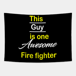 Fire fighter Tapestry