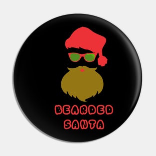 BEARDED SANTA Pin