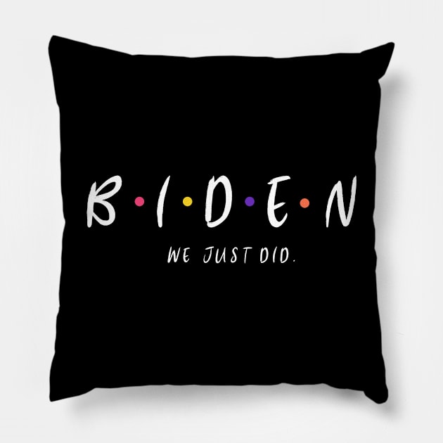 we just did biden harris Pillow by irvanelist