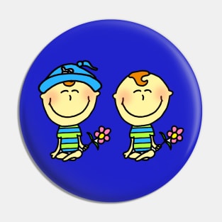 Just Bean Happy - Double Happiness Pin