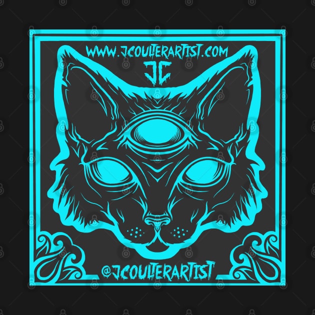 Cat Head Logo by JCoulterArtist