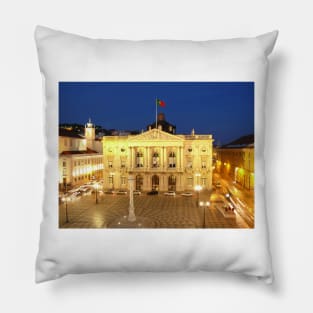 Lisbon Town Hall. Portugal Pillow