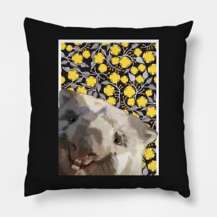 For The Love Of Wombats - Peekaboo Pillow