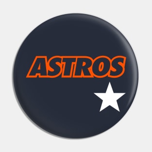 Astros with Star Pin