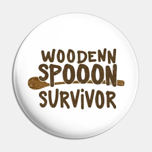 wooden spoon survivor Pin