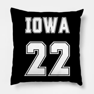 Iowa #22 shirt, Clark Shirt, Caitlin Clark Pillow