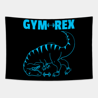 Gym workout weights lifting funny design Tapestry
