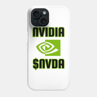 Nvidia $NVDA Buy Hold Stock Phone Case