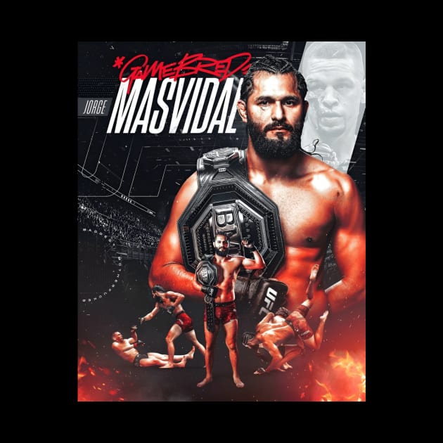 Jorge 'Gamebred' Masvidal by Fit-Flex